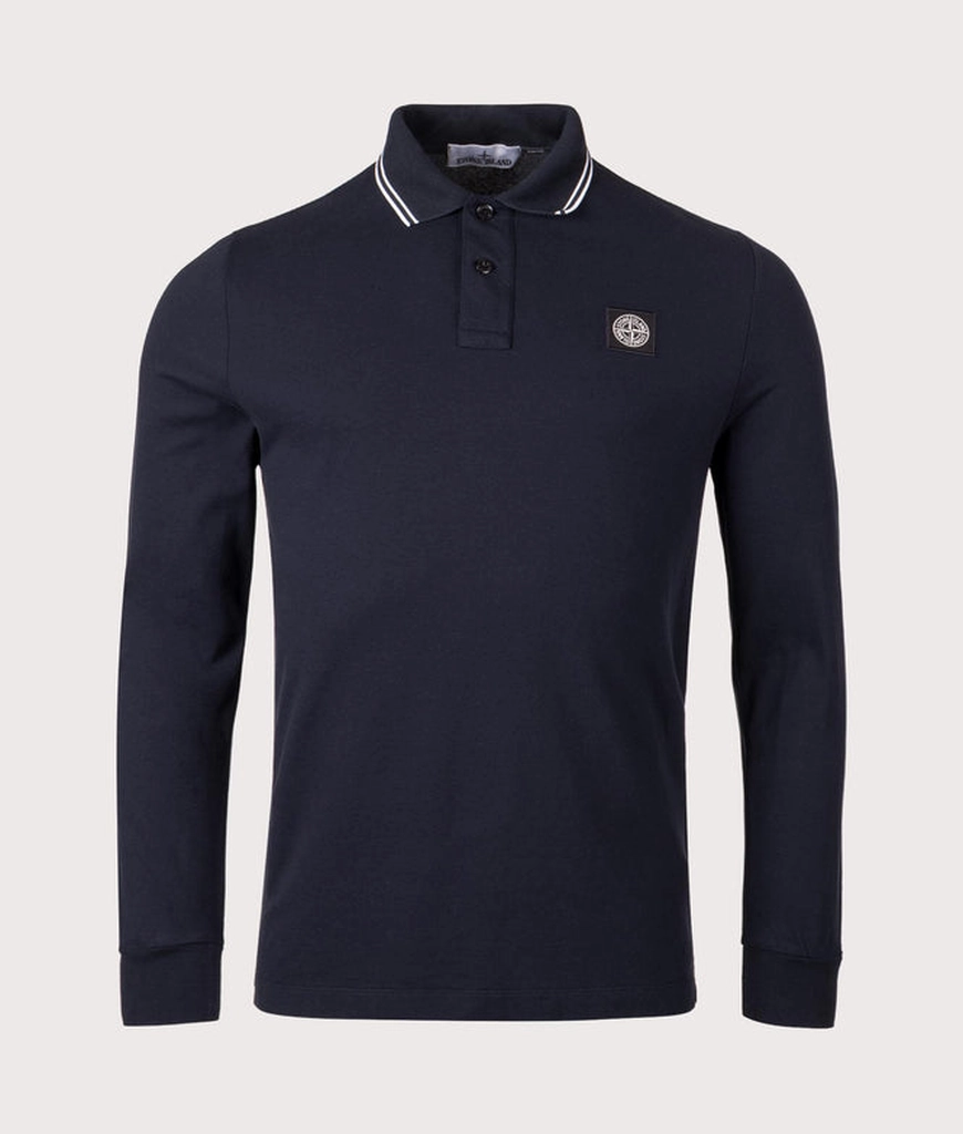 Stone Island Mens Piqué Polo Shirt